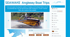Desktop Screenshot of angleseyboattrips.com